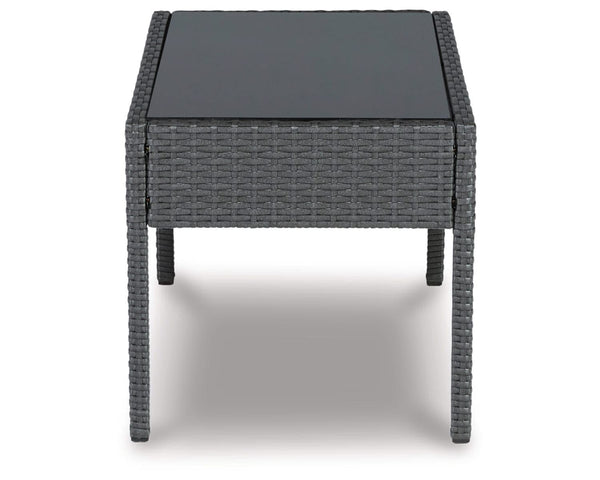 Alina Outdoor Love/Chairs/Table Set (Set of 4)