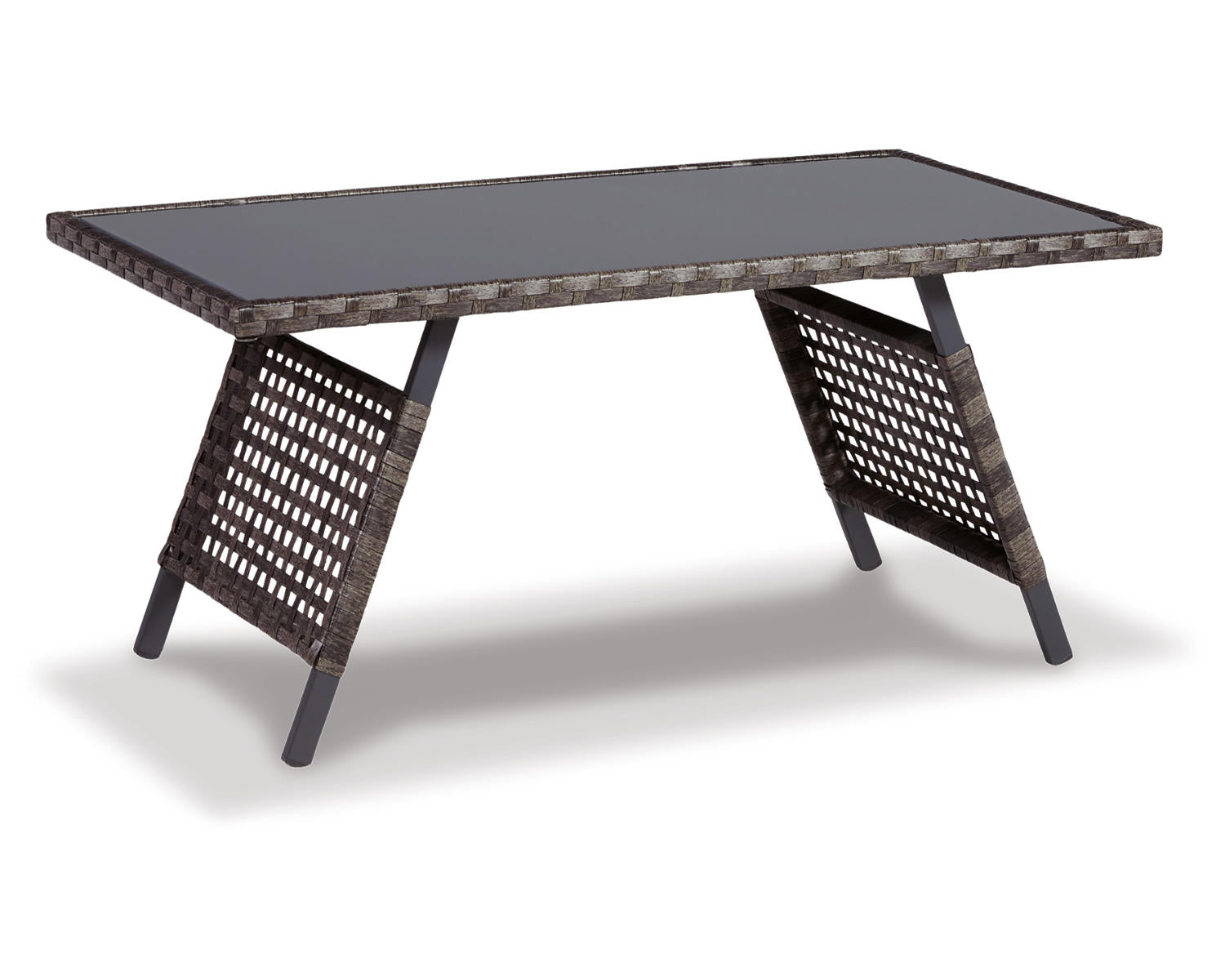 Lainey Outdoor Love/Chairs/Table Set (Set of 4)