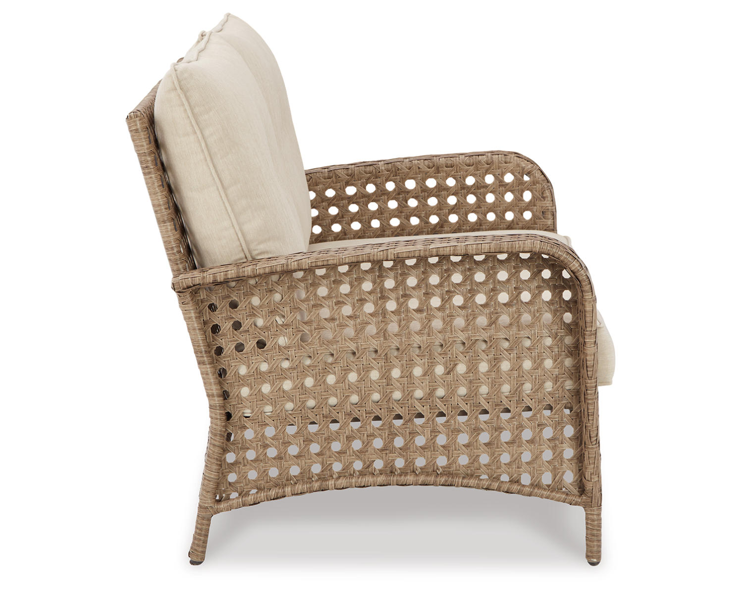 Braylee Outdoor Loveseat with Table (Set of 2)