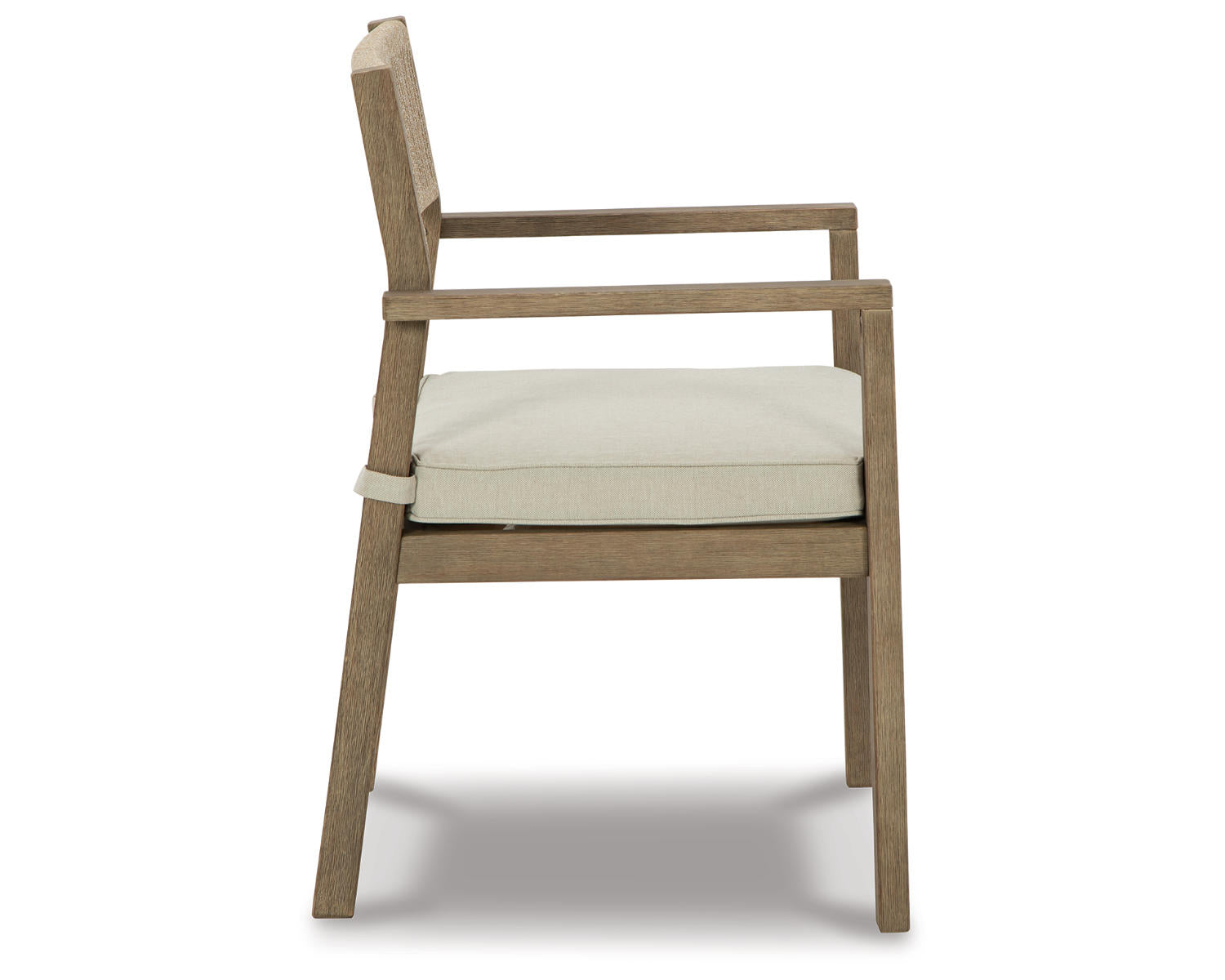 Aria Plains Arm Chair with Cushion (Set of 2)