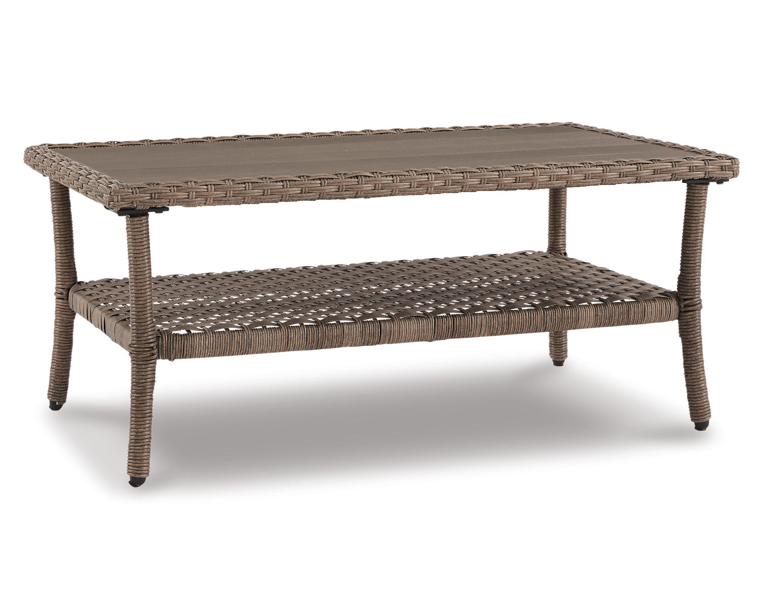 Clear Ridge Outdoor Loveseat, 2 Lounge Chairs and Coffee Table
