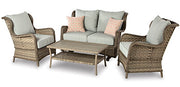 Ulanda Loveseat Glider with Cushion