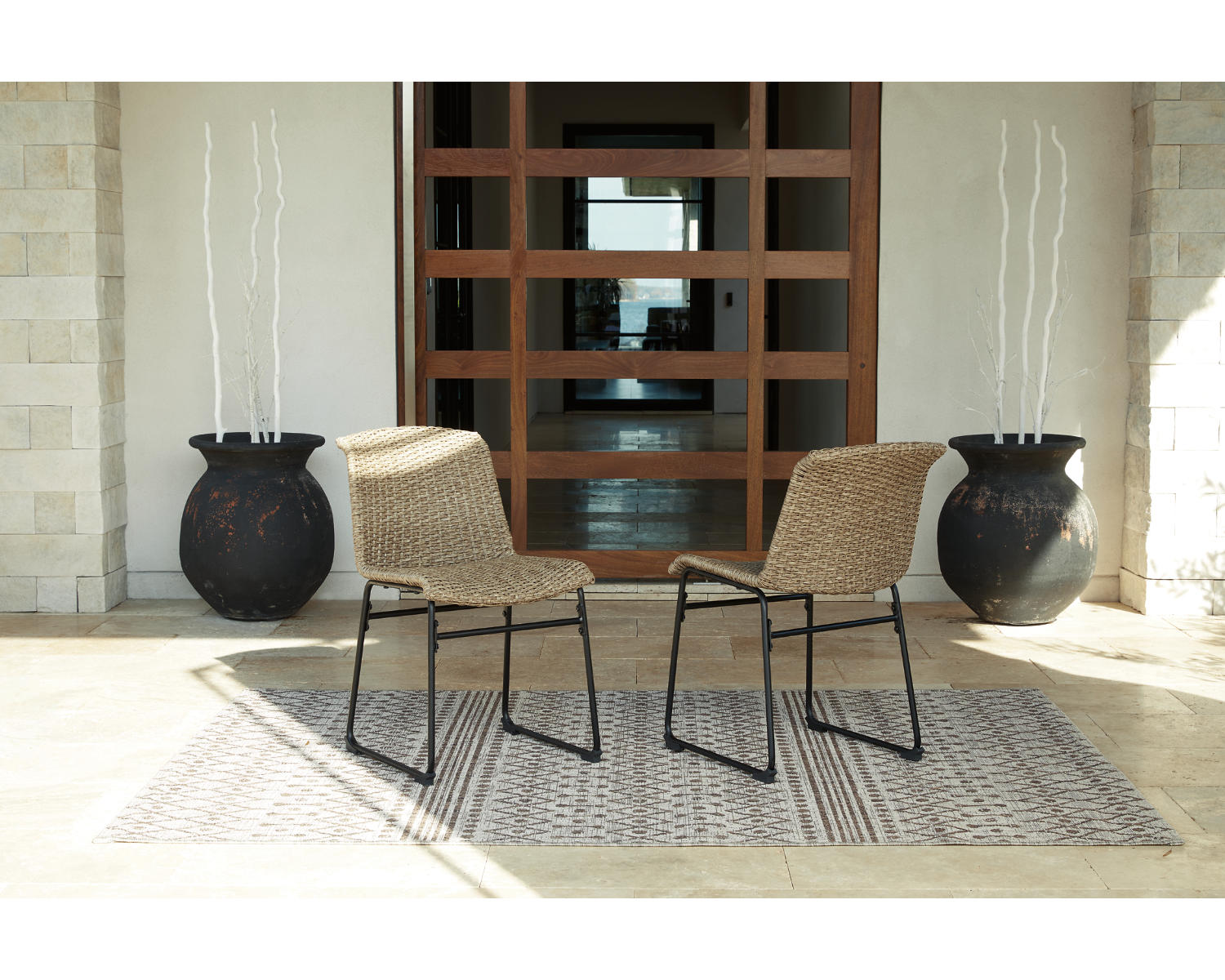 Amaris Outdoor Dining Chair (Set of 2)