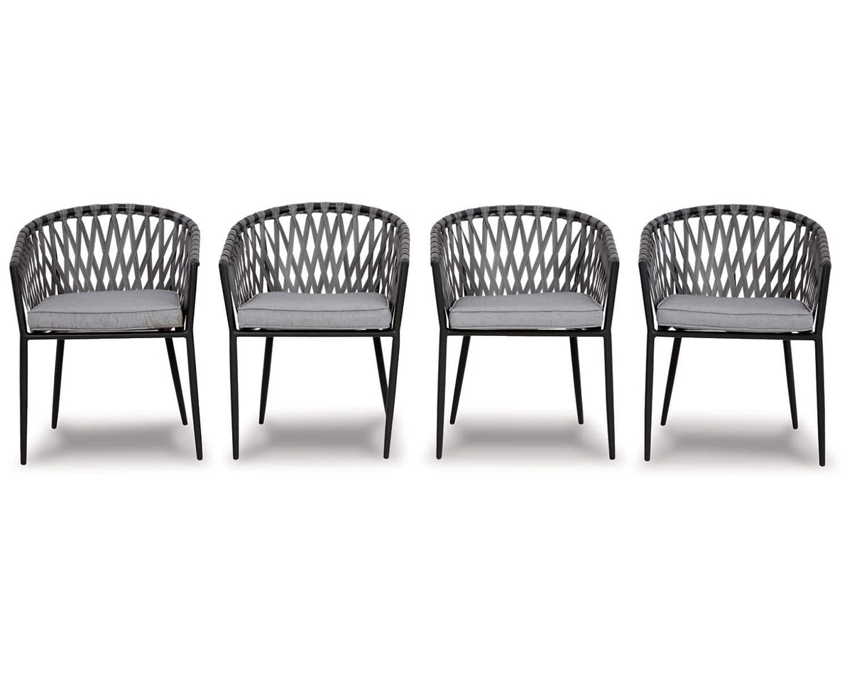 Sillas de comedor para exterior Palm Bliss (juego de 4)