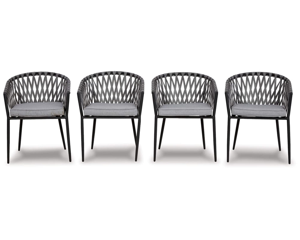 Sillas de comedor para exterior Palm Bliss (juego de 4)