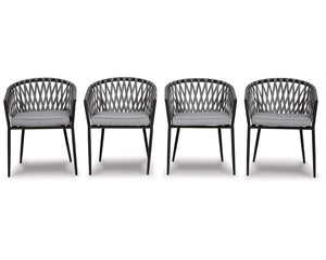 Sillas de comedor para exterior Palm Bliss (juego de 4)
