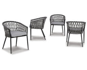Palm Bliss Outdoor Dining Chair (Set of 4)