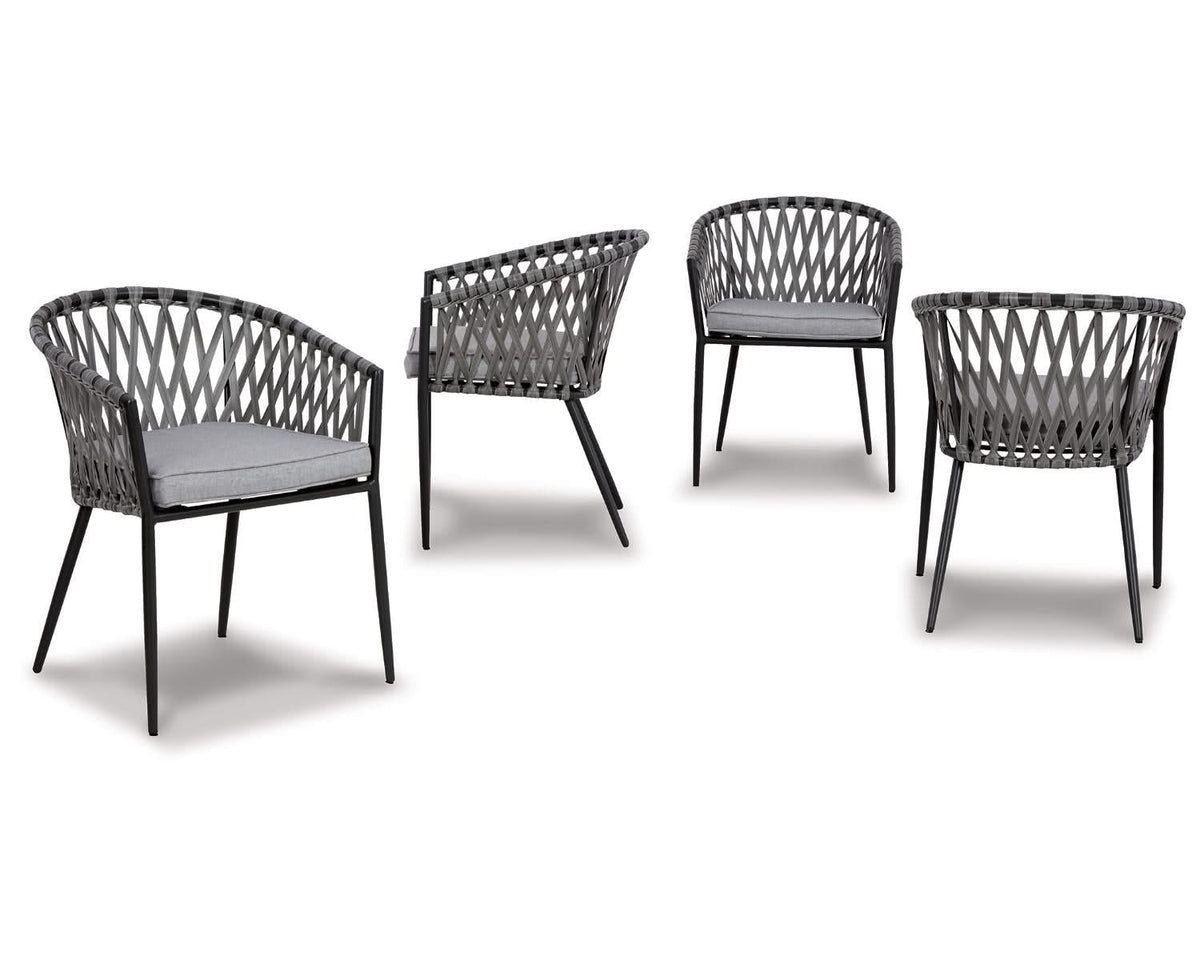 Sillas de comedor para exterior Palm Bliss (juego de 4)
