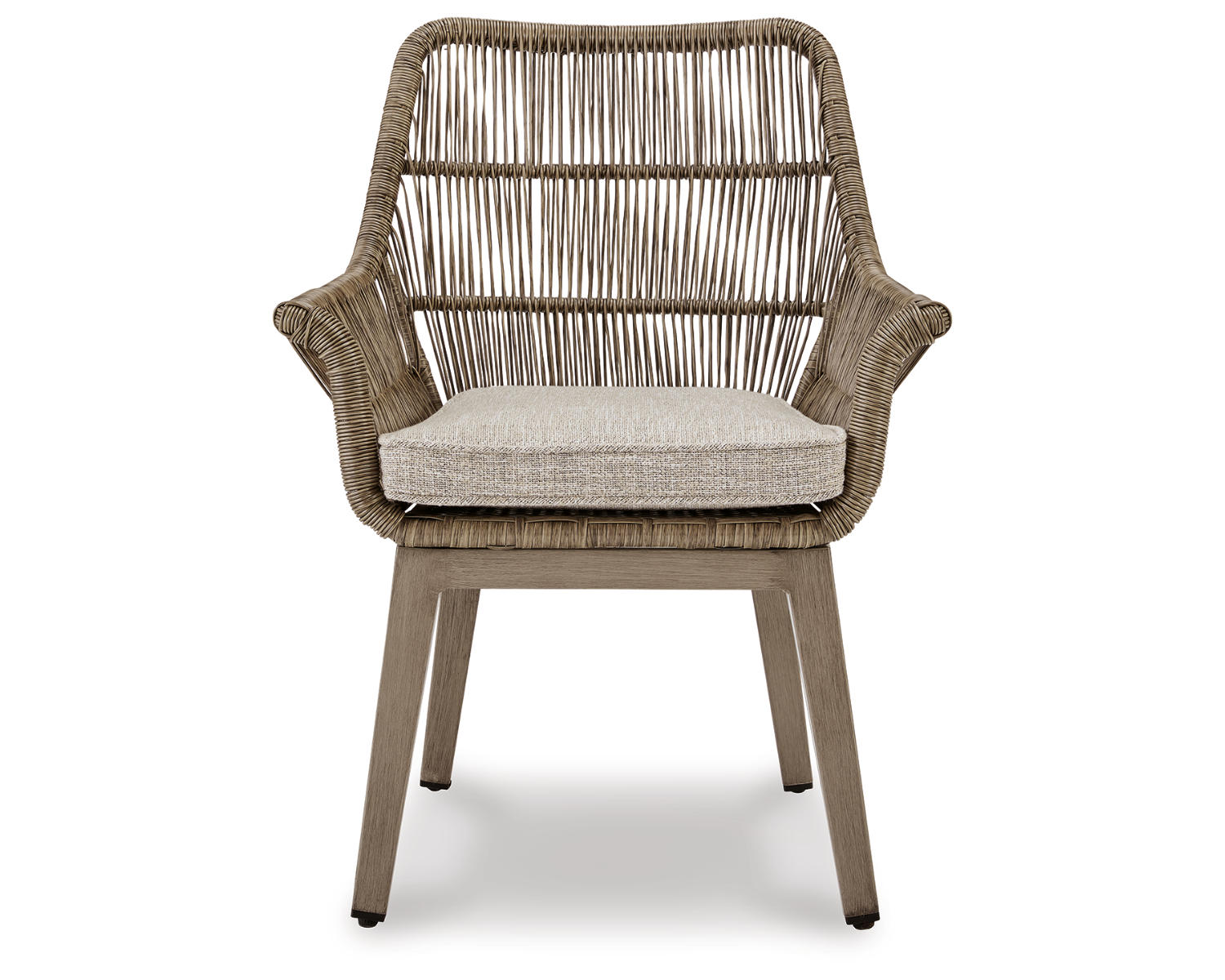 Beach Front Arm Chair with Cushion (Set of 2)