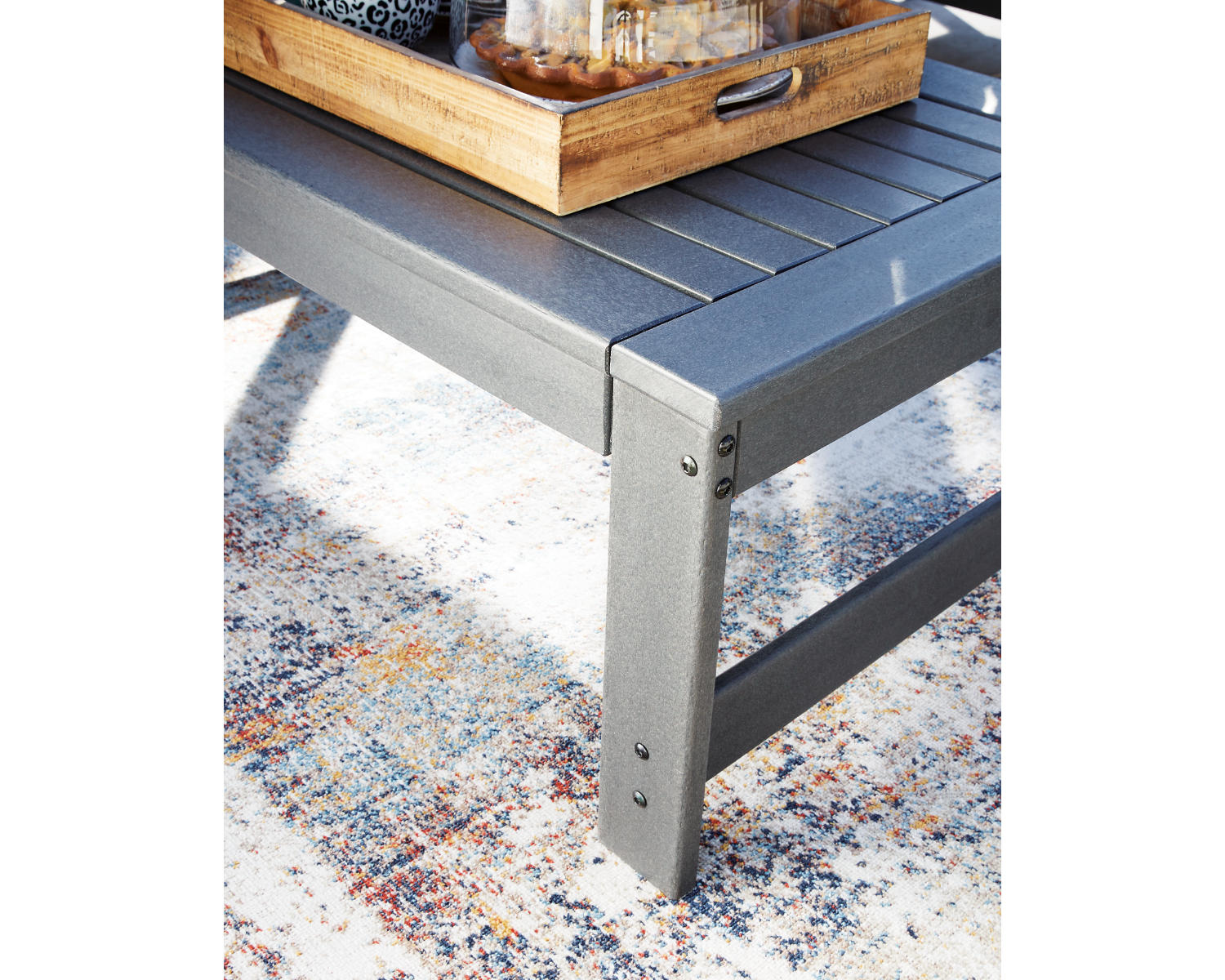 Amora Outdoor Sofa, 2 Lounge Chairs and Coffee Table
