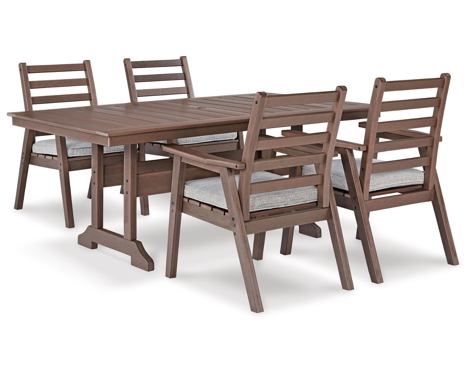 Emmeline Outdoor Dining Table with 4 Chairs