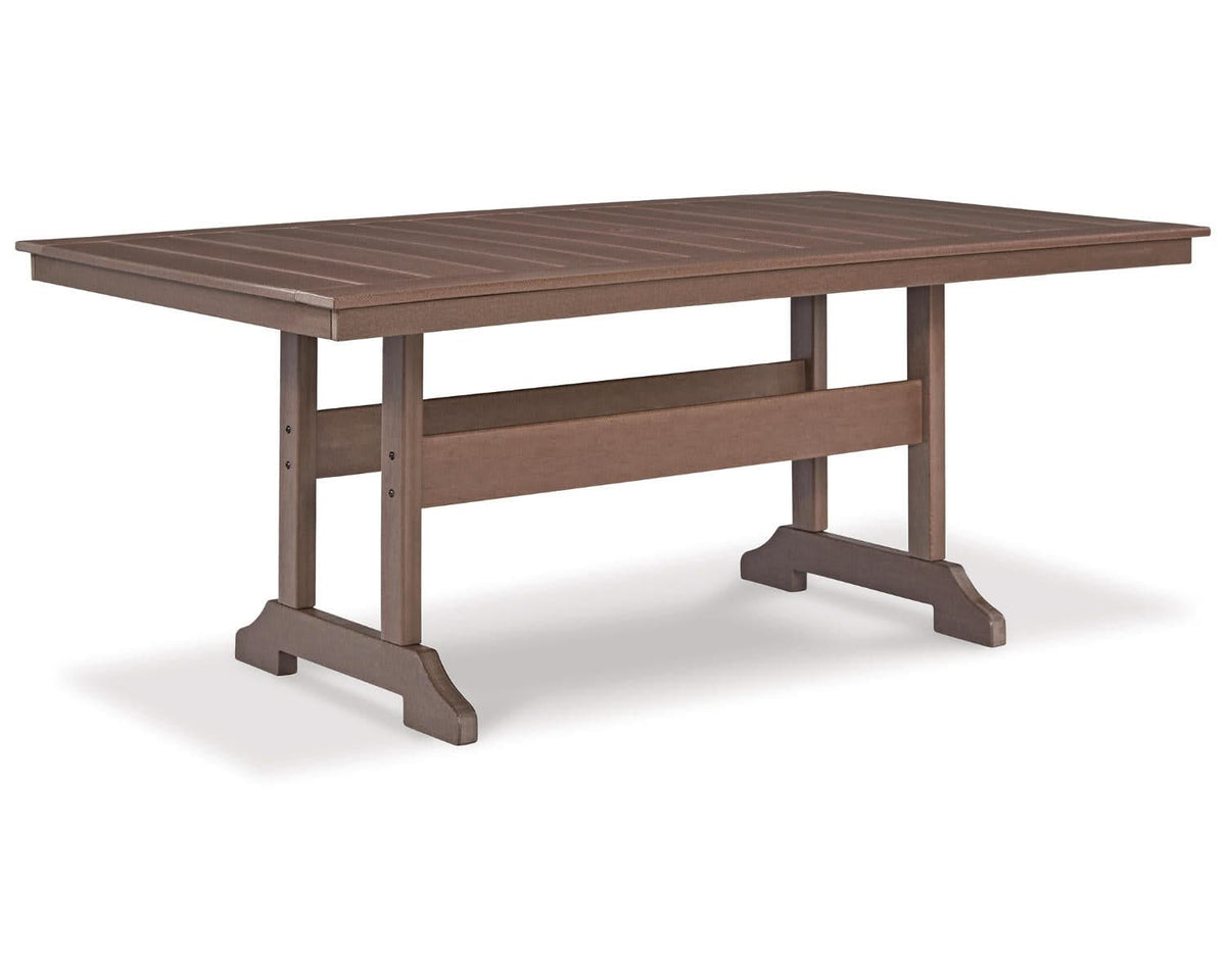 Mesa de comedor de exterior Emmeline con 4 sillas