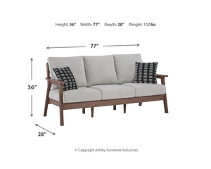 Emmeline Outdoor Sofa with Cushion