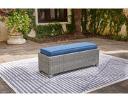 Naples Beach Outdoor Bench with Cushion