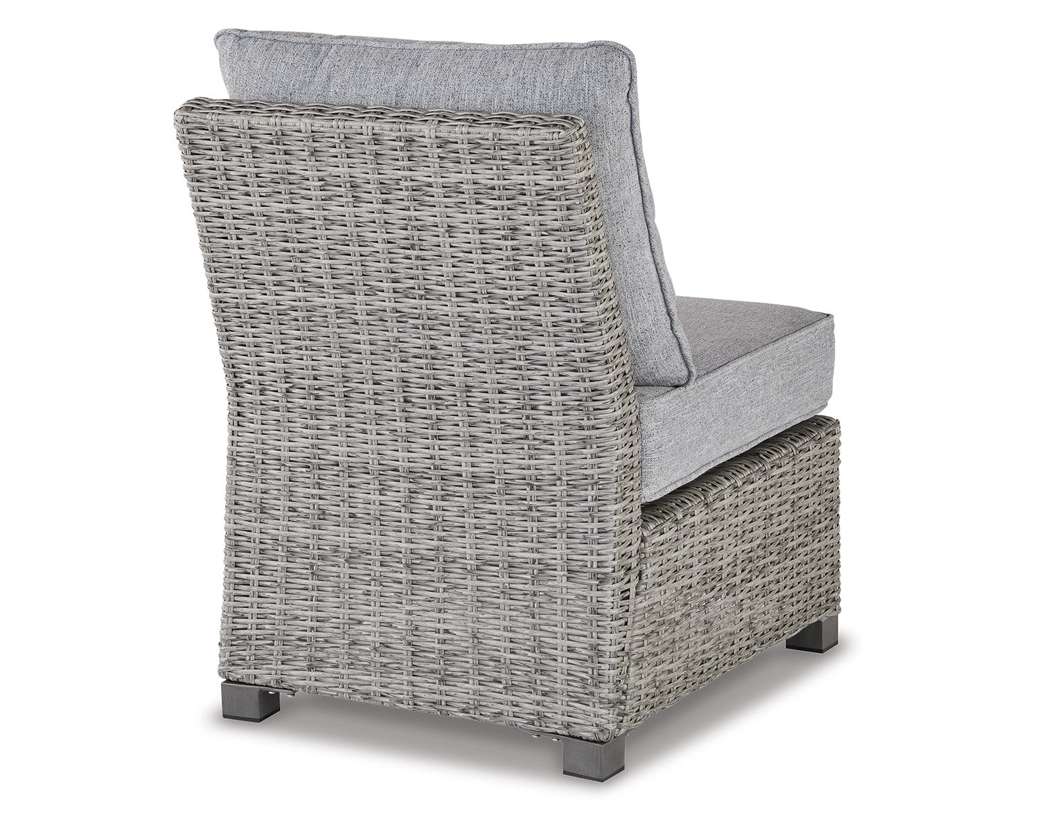 Naples Beach Armless Chair with Cushion