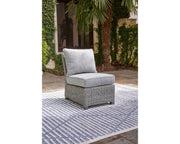 Naples Beach Armless Chair with Cushion