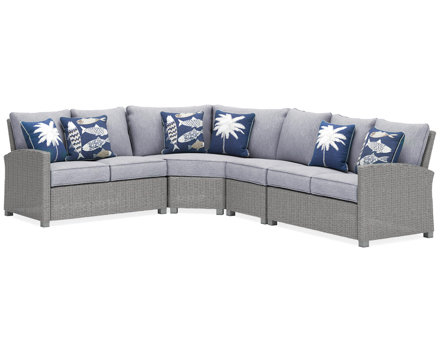 Naples Beach 4-Piece Outdoor Sectional