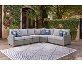 Seccional de exterior de 4 piezas Naples Beach