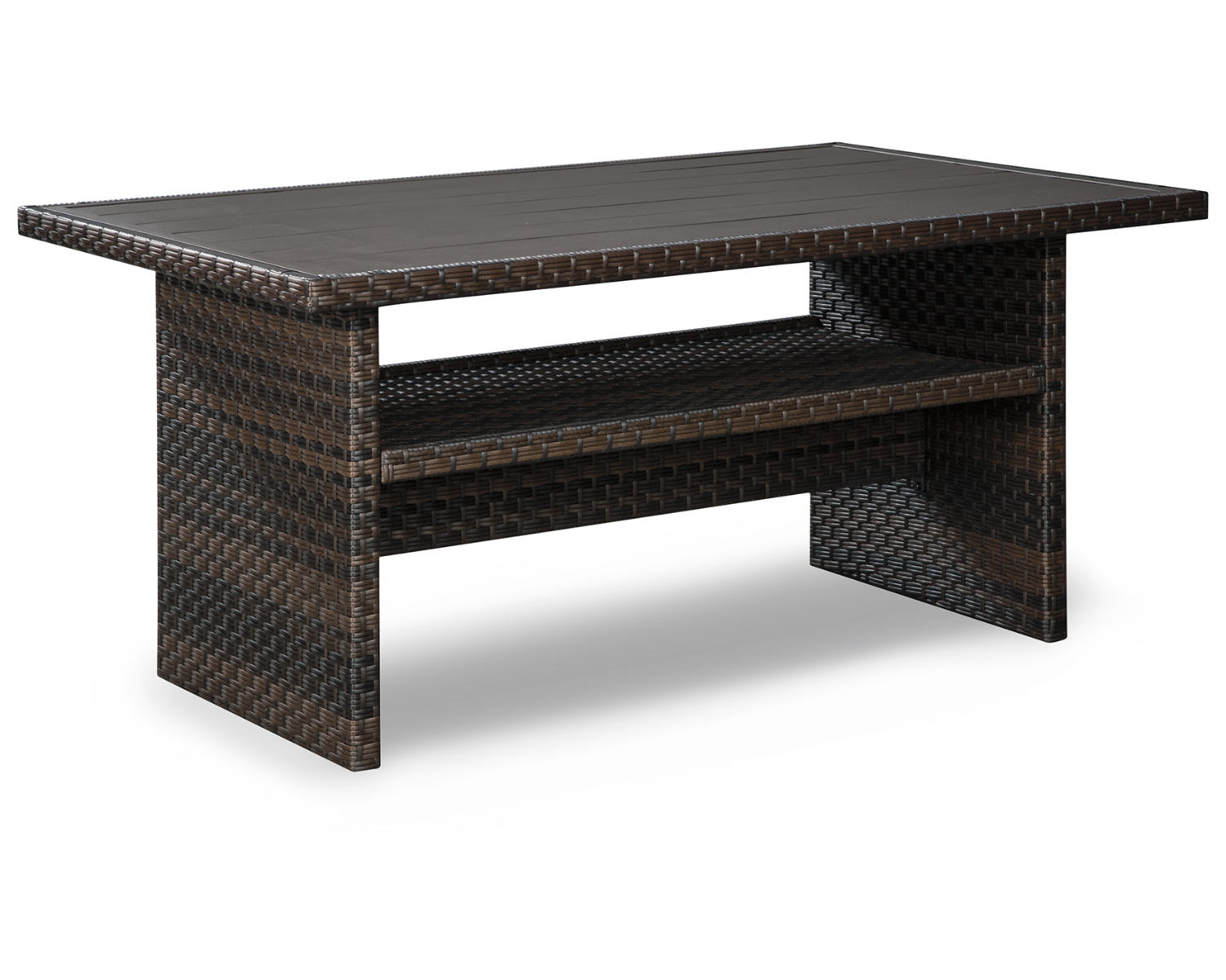 Easy Isle 3-Piece Outdoor Sofa Sectional with Lounge Chair and Table