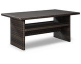 Easy Isle 3-Piece Outdoor Sofa Sectional with Lounge Chair and Table