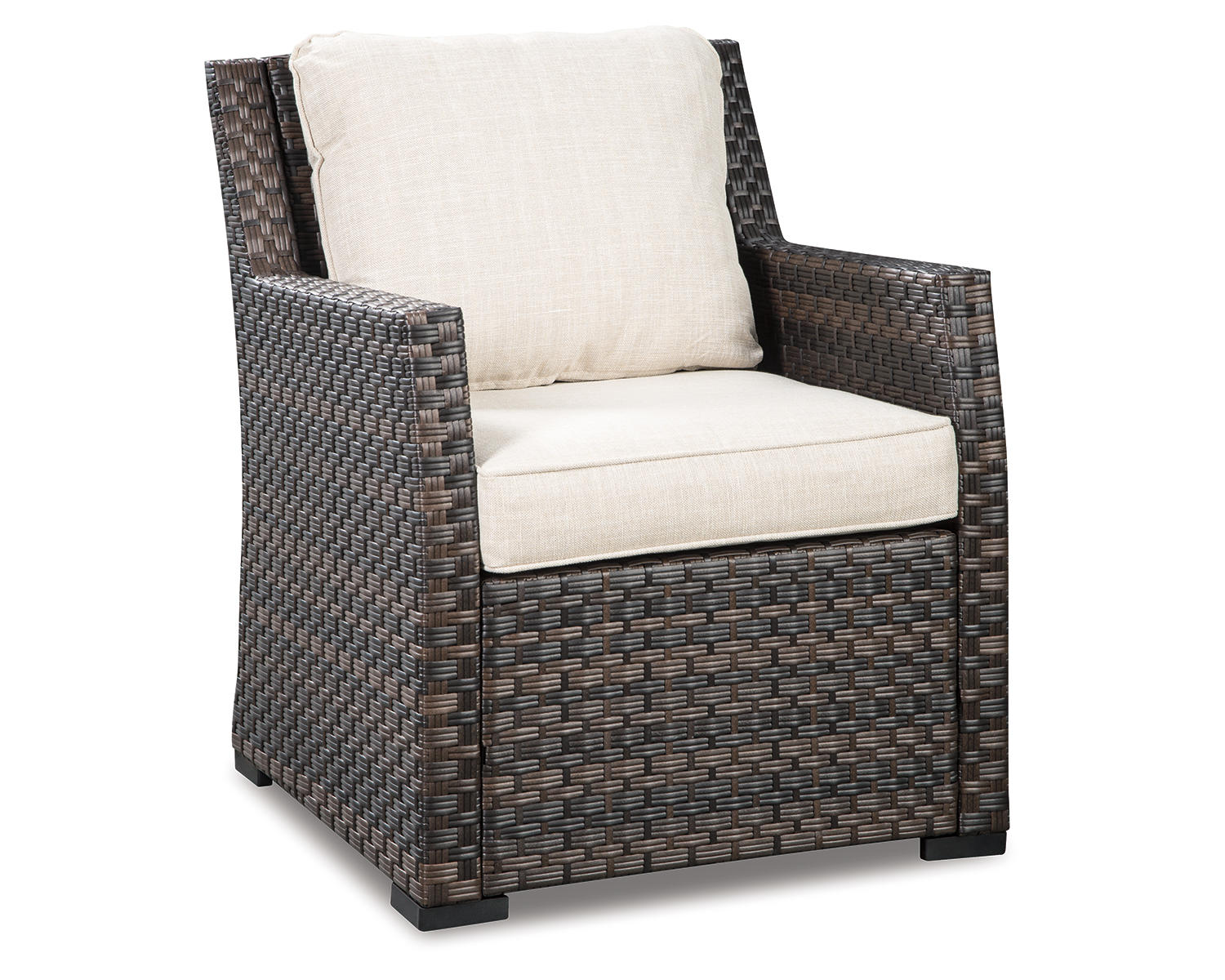 Easy Isle 3-Piece Outdoor Sofa Sectional with Lounge Chair and Table