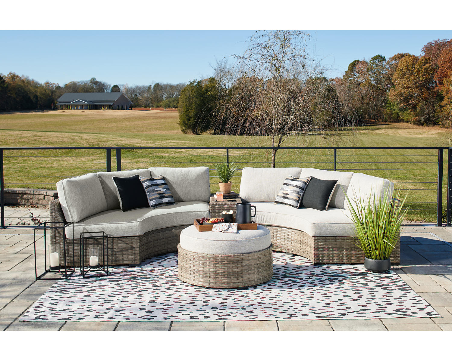 Calworth 4-Piece Outdoor Sectional