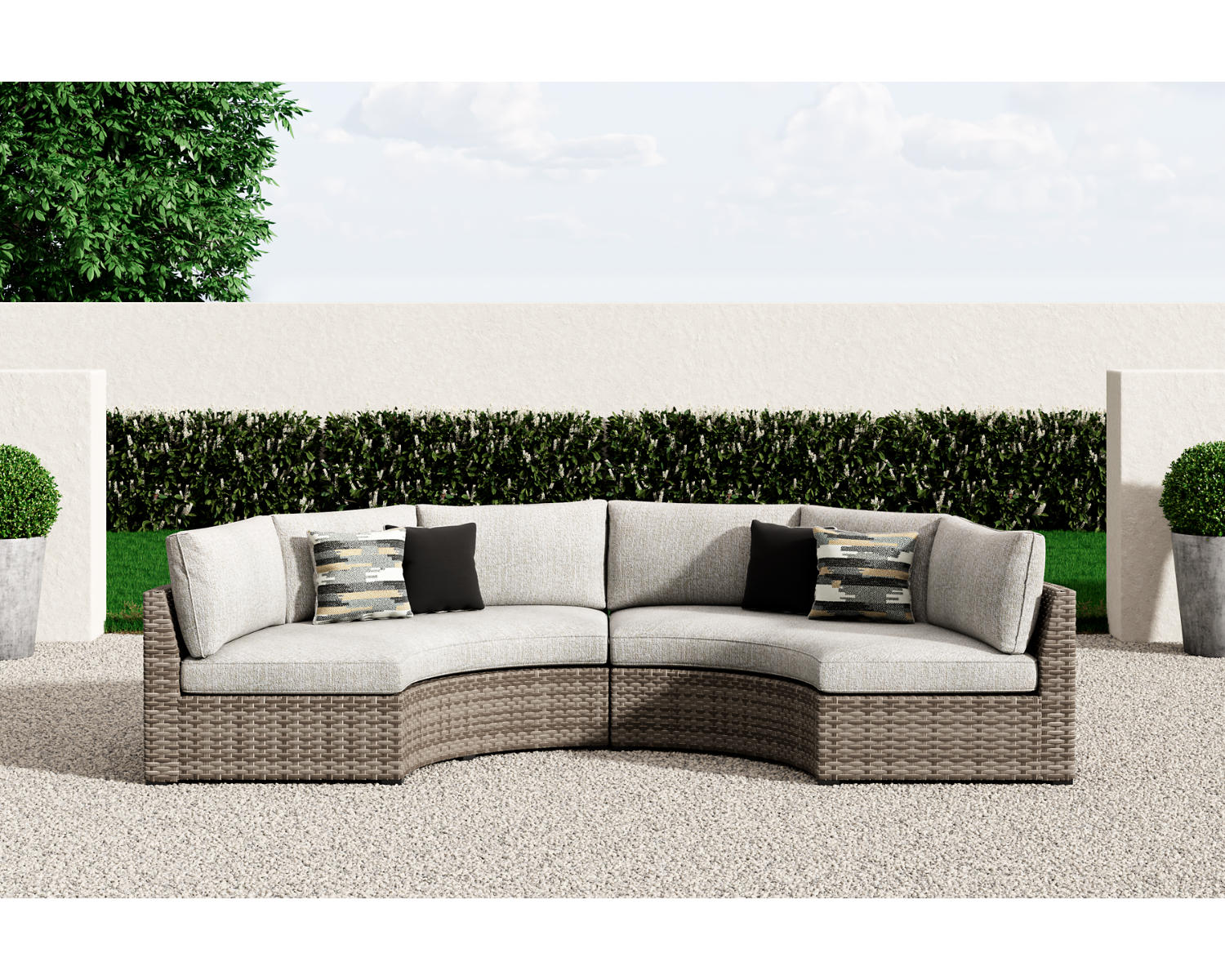 Calworth 2-Piece Outdoor Sectional