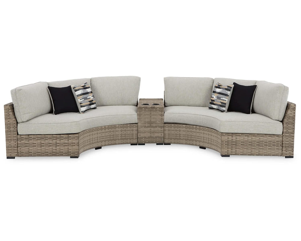 Calworth 3-Piece Outdoor Sectional