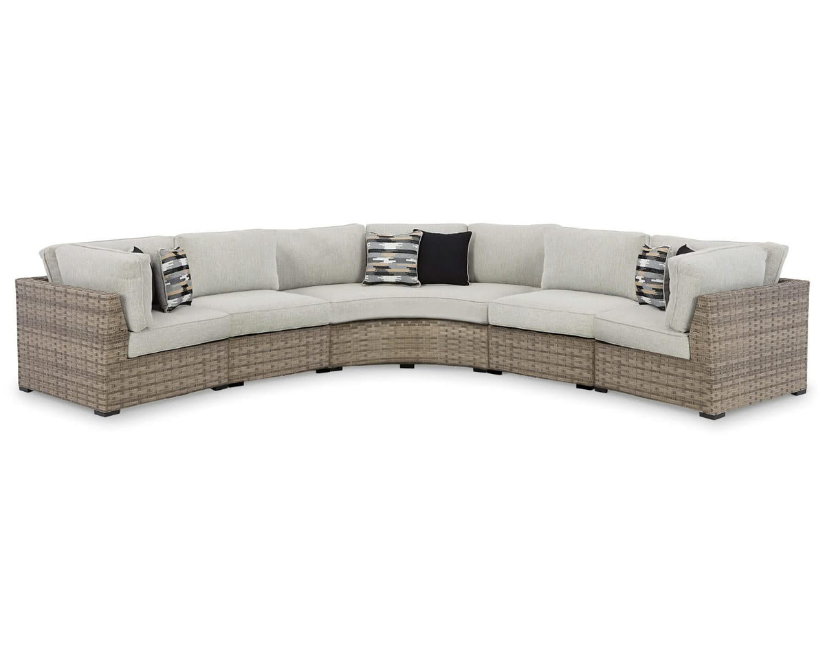 Calworth 5-Piece Outdoor Sectional