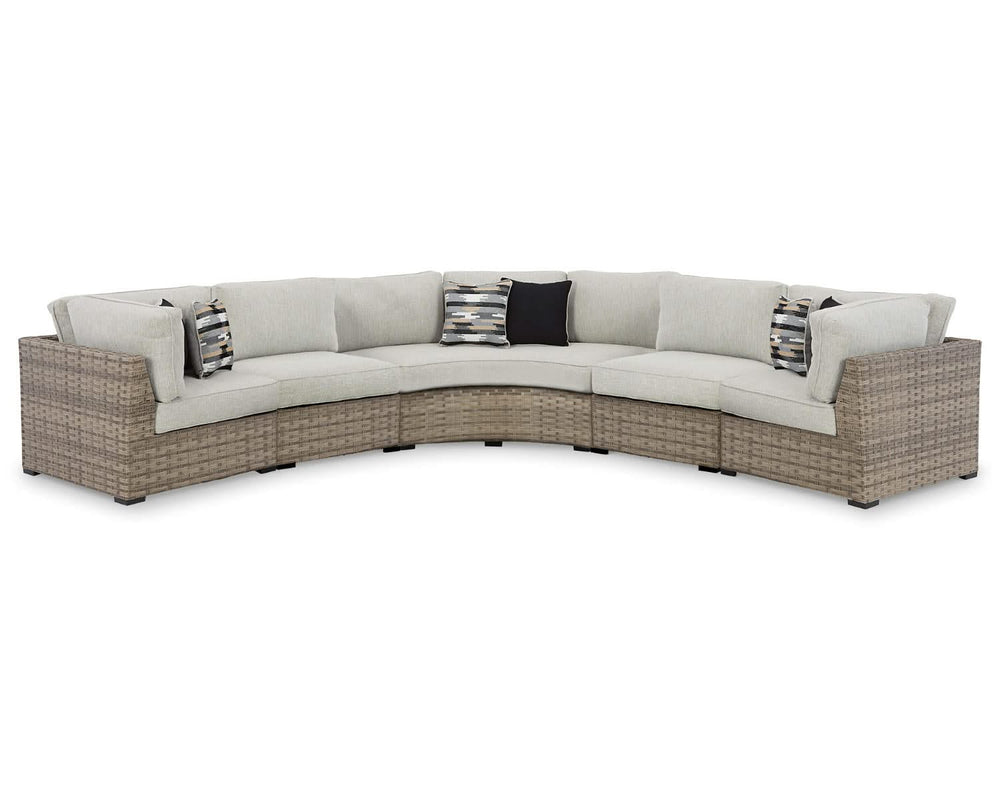 Calworth 5-Piece Outdoor Sectional
