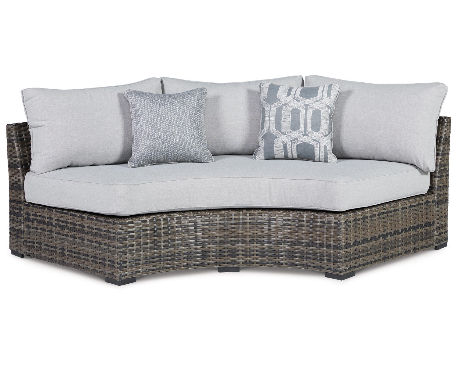 Harbor Court 2-Piece Outdoor Sectional with Ottoman