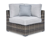 Harbor Court Corner with Cushion (Set of 2)