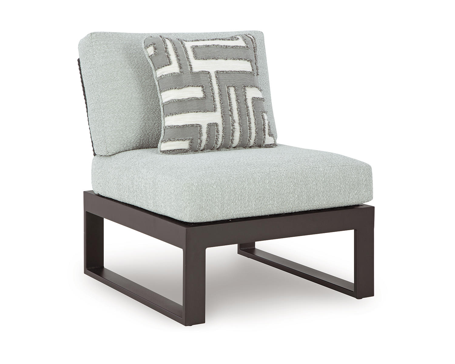 Beachloft Outdoor Armless Chair with Cushion