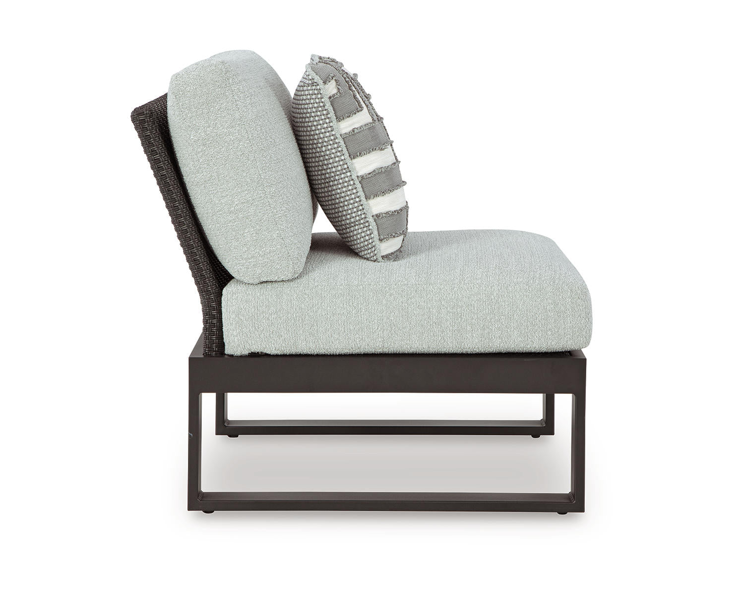 Beachloft Outdoor Armless Chair with Cushion