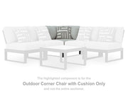 Beachloft Outdoor Corner Chair with Cushion