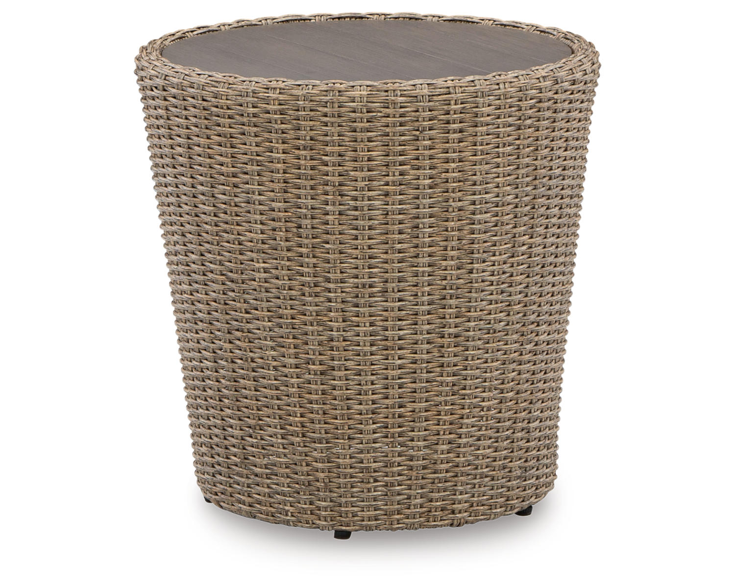 Danson 2 Swivel Lounge Chairs and End Table