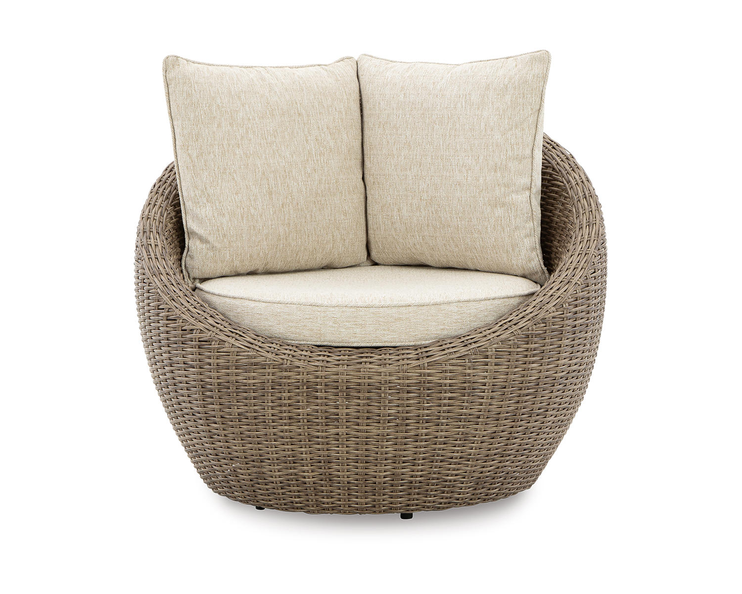 Danson 2 Swivel Lounge Chairs and End Table