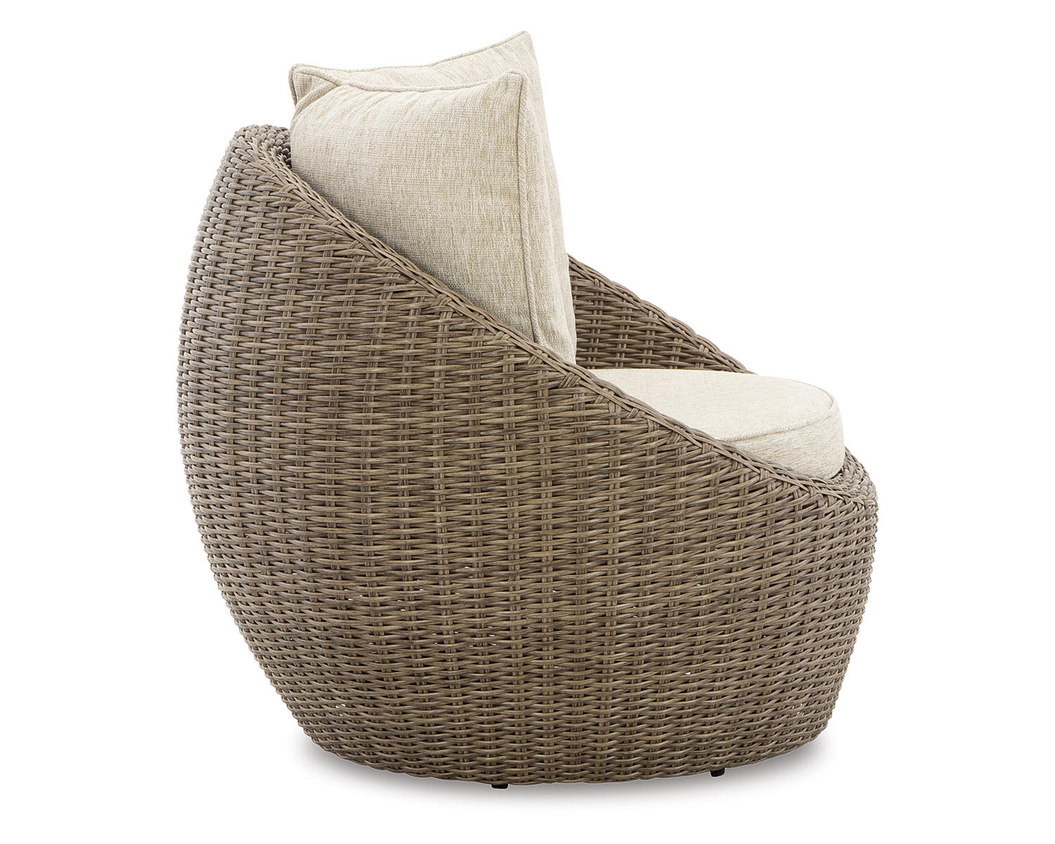 Danson 2 Swivel Lounge Chairs and End Table
