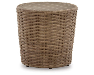 Mesa auxiliar de exterior Sandy Bloom