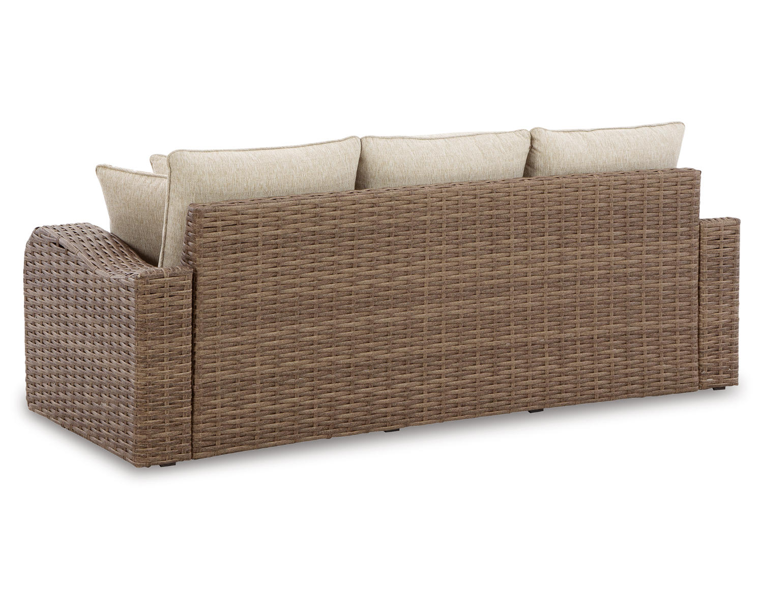 Sandy Bloom Outdoor Sofa with Cushion