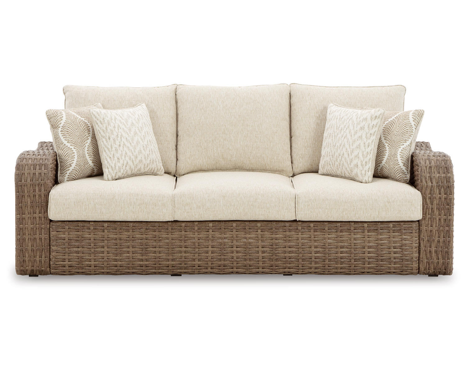 Sandy Bloom Outdoor Sofa with Cushion