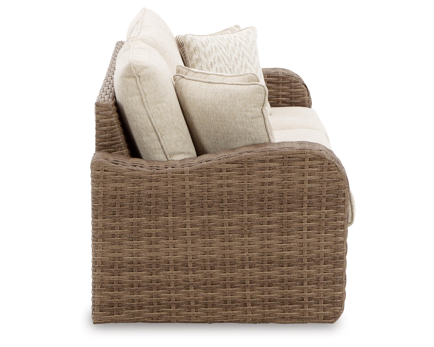 Sandy Bloom Outdoor Sofa with Cushion