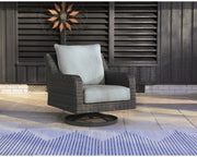 Elite Park Outdoor Swivel Lounge with Cushion