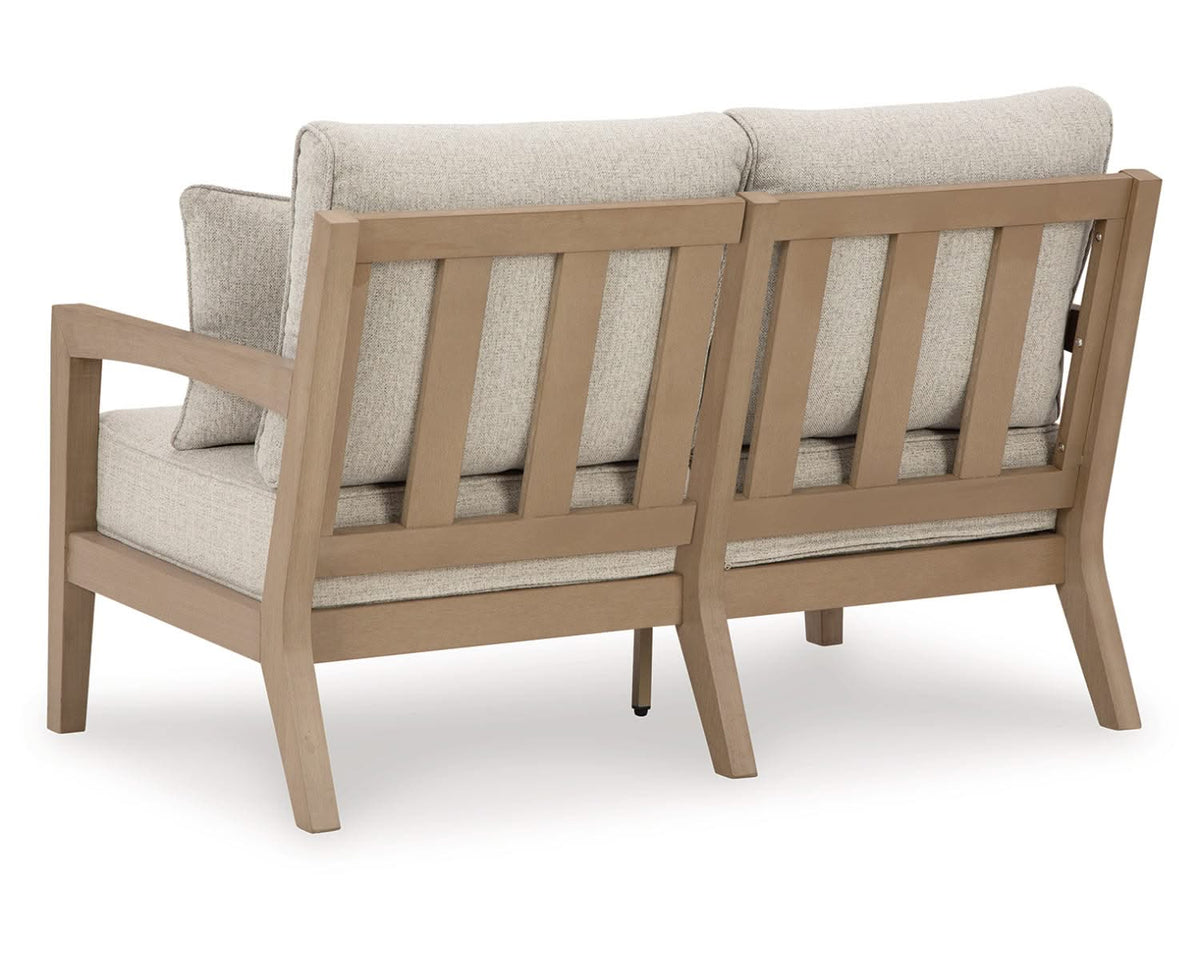 Hallow Creek Outdoor Loveseat with Cushion