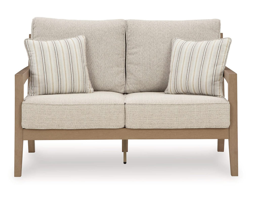Hallow Creek Outdoor Loveseat with Cushion