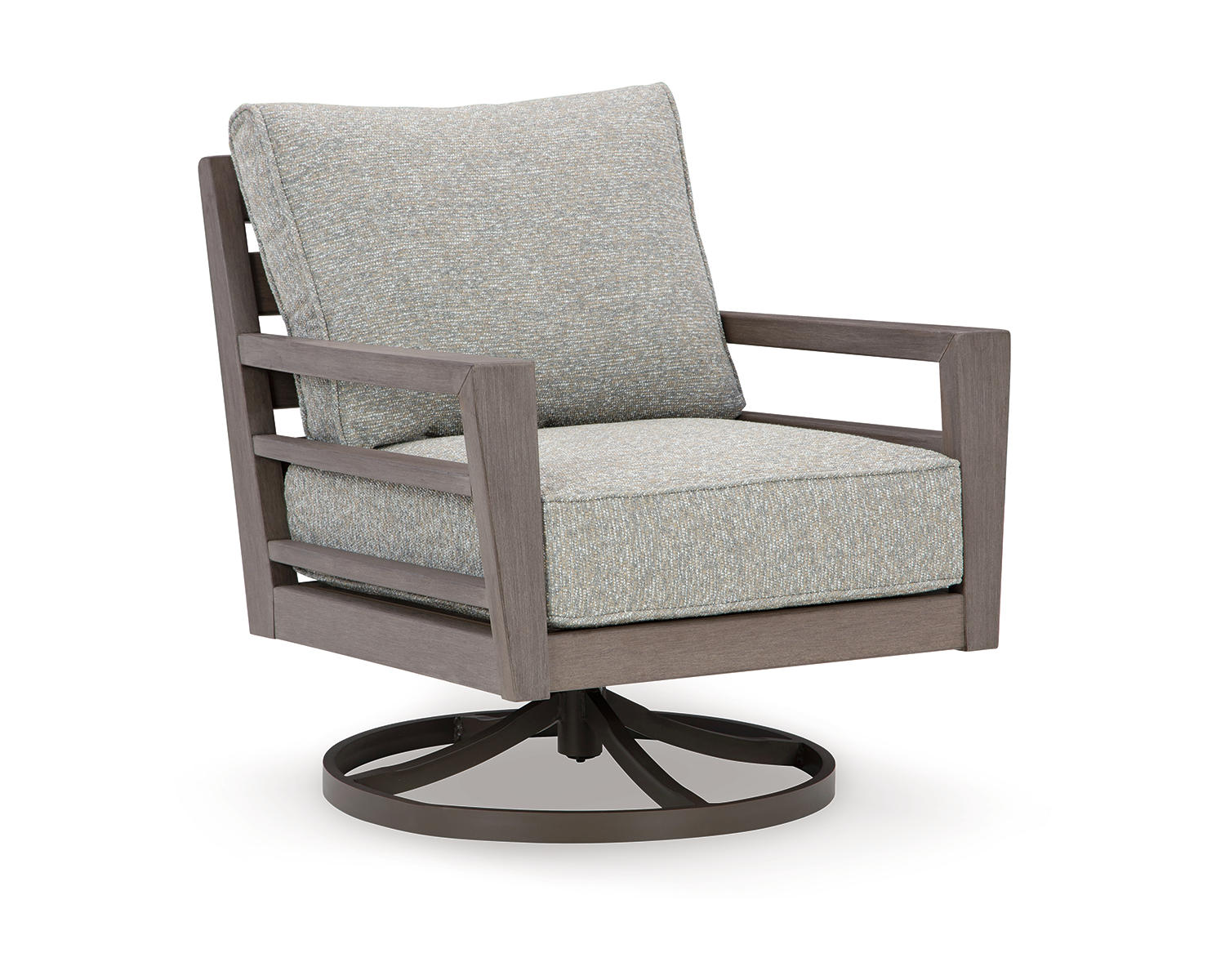 Hillside Barn Outdoor Swivel Lounge with Cushion