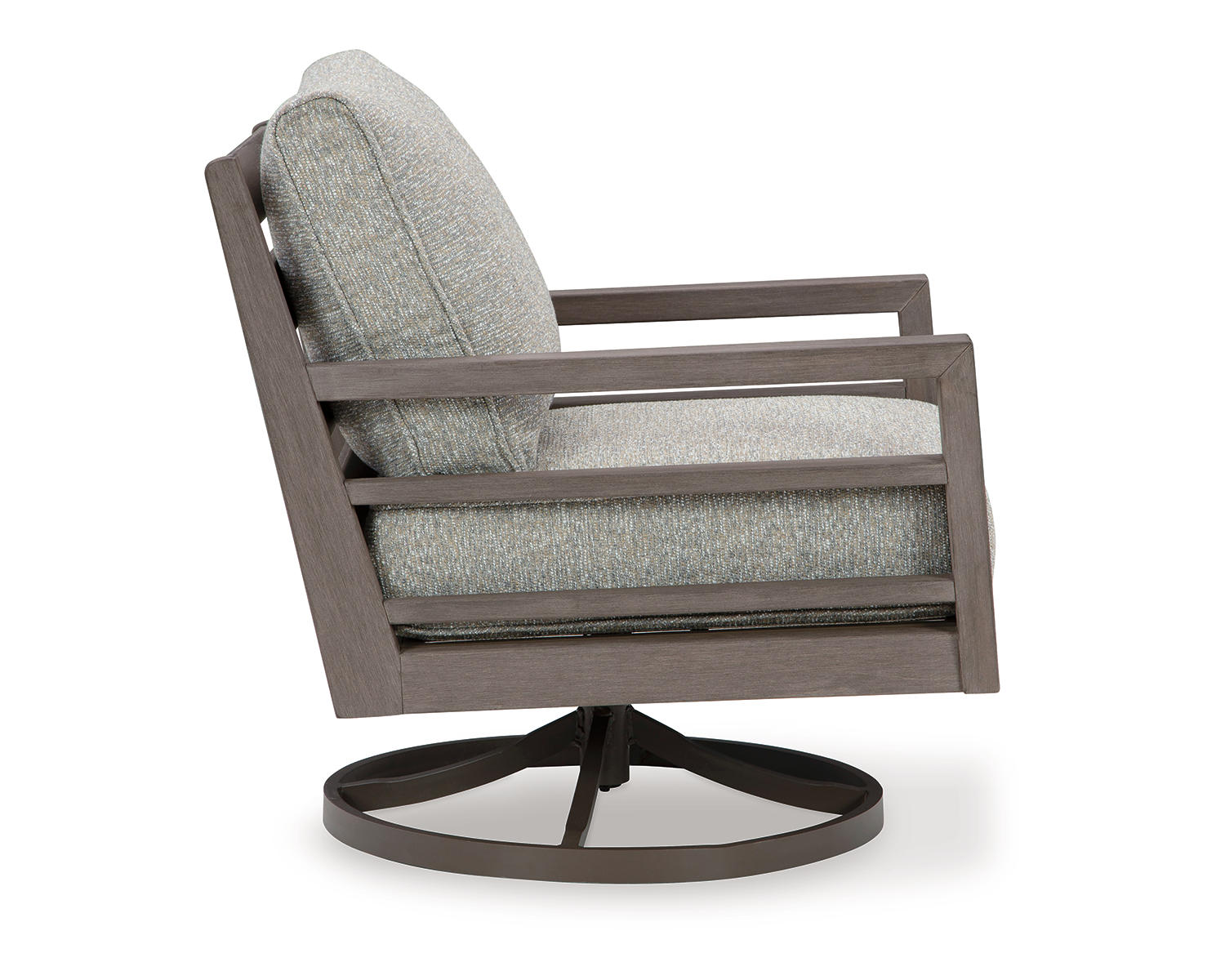 Hillside Barn Outdoor Swivel Lounge with Cushion