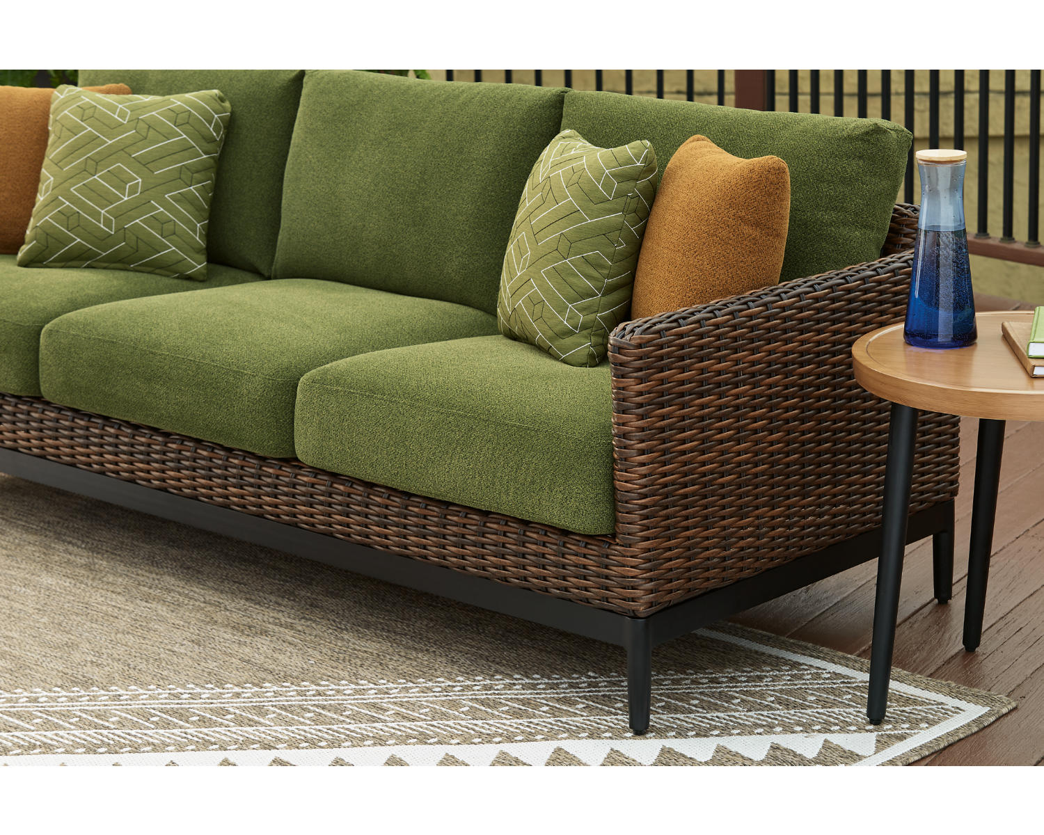 Horizon Hall Outdoor Sofa with Cushion