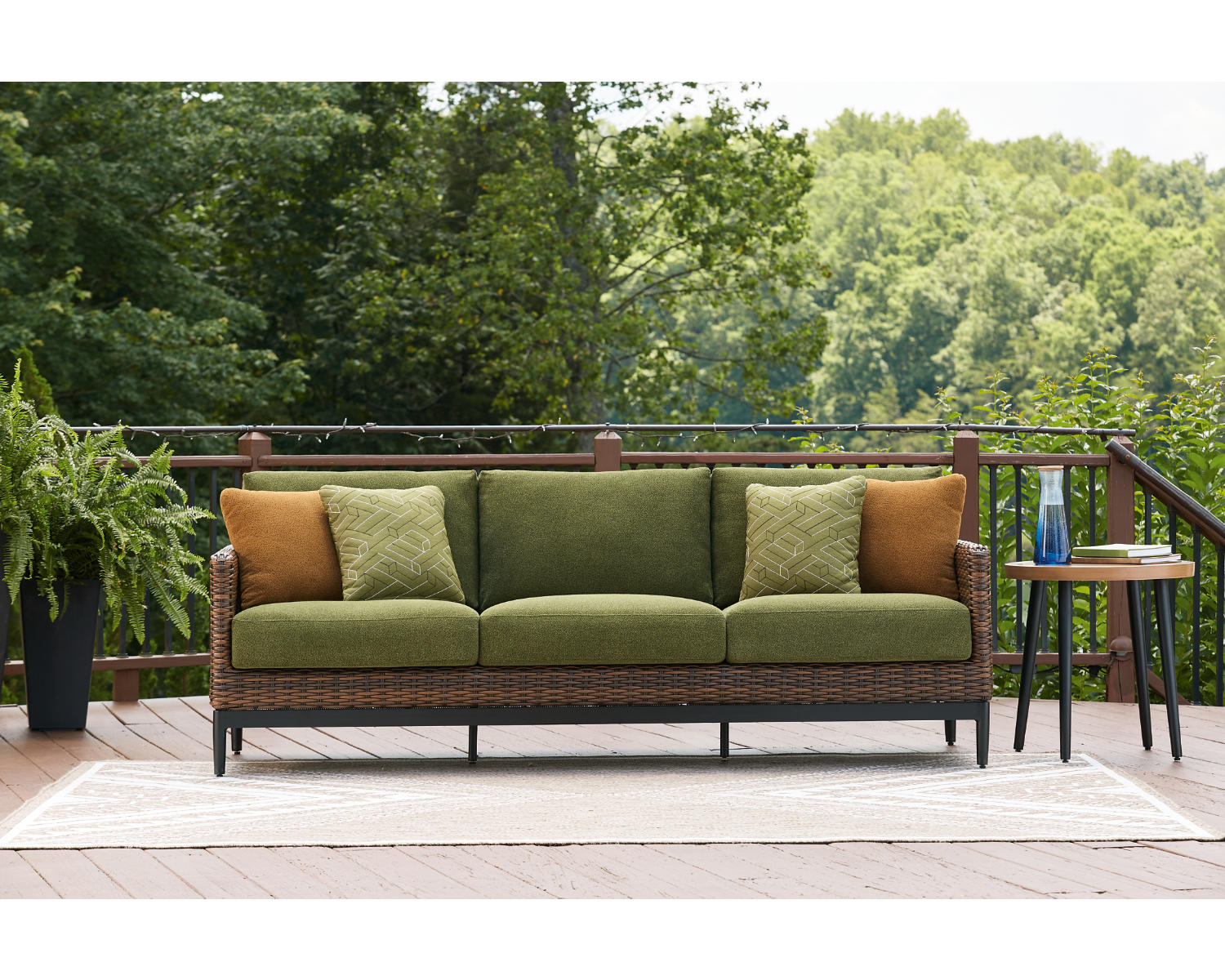 Horizon Hall Outdoor Sofa with Cushion
