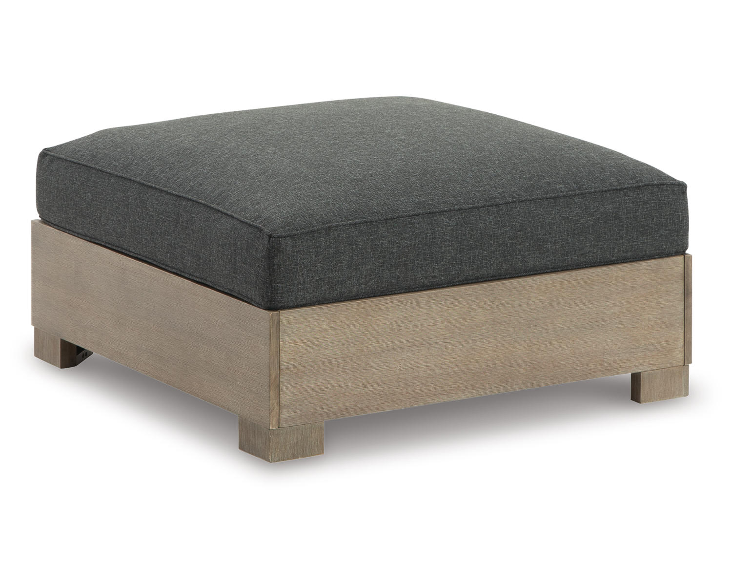 Citrine Park Outdoor Ottoman with Cushion